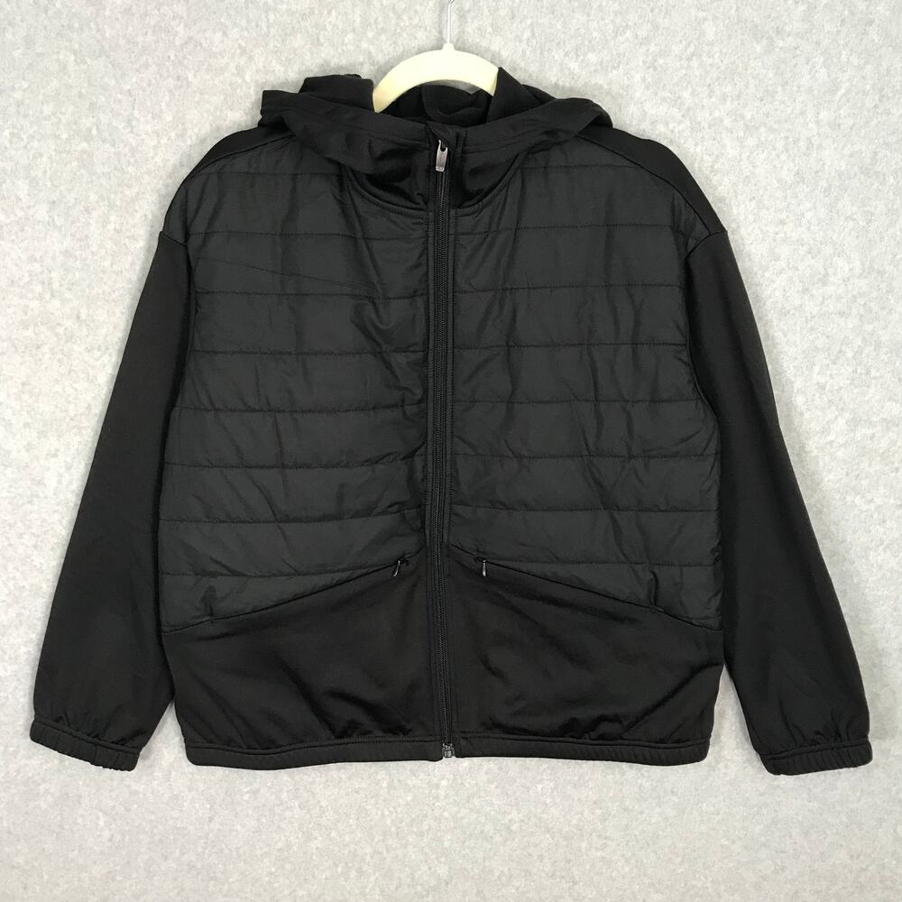 Avalanche Jacket Medium Quilted Fleece Lined Hiking Outdoors Performance GORP